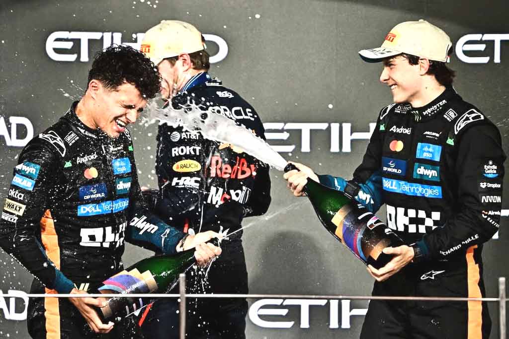 Oscar Piastri tercer clasificado en la Formuñla 1 del año 2025