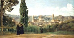 Cuadro de Florencia de Camille Corot